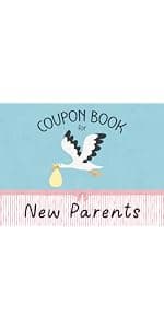 Coupon Book for Newest Baby: Gift for Second Baby | 10 Pre-Filled + 5 Blank Vouchers | Baby Shower or New Baby Gift