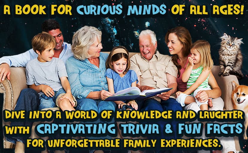 The Ultimate Book of Random Fun Facts: Over 1000 Interesting Facts And Trivia Quizzes About History, Science, Sports, Animals, Space and Anything In Between!