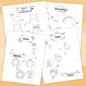 How To Draw 101 Things For Kids: Simple And Easy Drawing Book With Animals, Plants, Sports, Foods,...Everythings B09JBQBN5D