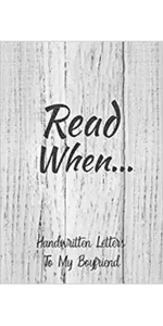 Read When...Handwritten Letters From Me To My Best Friend: I Wrote A Book About You And Things You Need To Know; Friendship Gift To Fill In