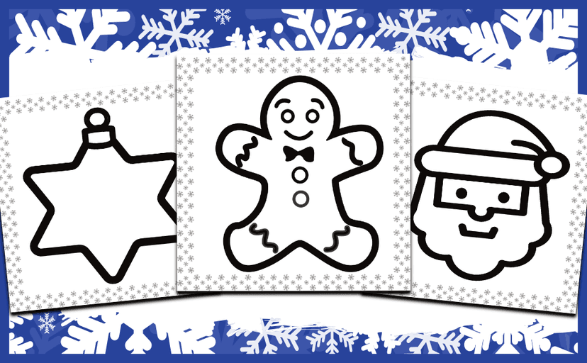 Christmas My First Coloring Book for 1 Year Old & 2 Year Old: Baby Coloring Book 1 Year & 2 Year Old Kids. 50 Big and Easy Pictures to Color with ... X-Mas Gift for Toddlers. (Baby ages 1-2)