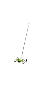 Bissell Natural Sweep Carpet and Floor Sweeper with Dual Brush Rotating System and 2 Corner Edge Brushes, 92N0A, 4.2 lb.