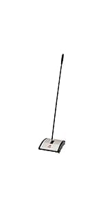 Bissell Natural Sweep Carpet and Floor Sweeper with Dual Brush Rotating System and 2 Corner Edge Brushes, 92N0A, 4.2 lb.