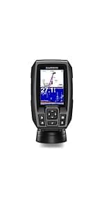 Garmin 010-01550-00 Striker 4 with Transducer, 3.5" GPS Fishfinder with Chirp