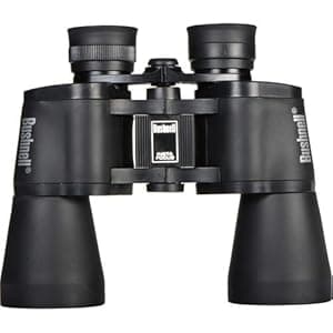 Bushnell Falcon 10x50 Wide-Angle Binoculars - Porro Prism, InstaFocus, BK7, Fold-Down Eyecups, Non-Slip Grip