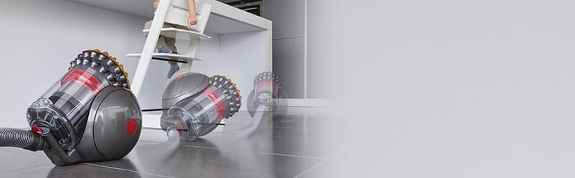 Dyson Big Ball Multi Floor Canister Vacuum, Yellow