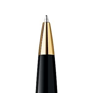 Waterman Expert Fountain Pen Gloss Black with 23k Gold Trim Fine Nib Gift Box