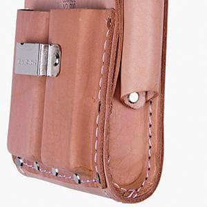CLC Custom Leathercraft 700 Tool Pouch, Heavy Duty, 5-Pocket, Tan