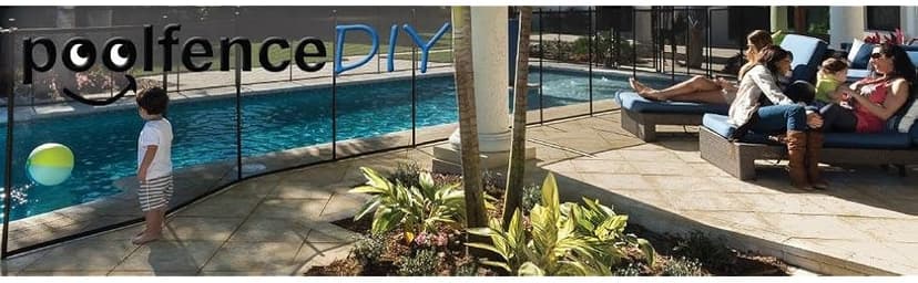 Pool Fence DIY by Life Saver Fencing Section Kit, 4 x 12-Feet, Black