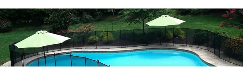 Pool Fence DIY by Life Saver Fencing Section Kit, 4 x 12-Feet, Brown