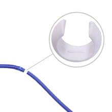 VINGLI Pool Vacuum Above Ground Indoor Outdoor Automatic Swimming Pool Cleaner Sweep Sweeper with 33FT Hoses (Nave Blue)