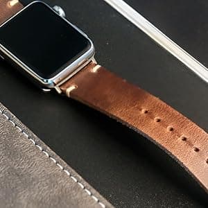 torbollo torbollo Soft Horween Leather Watch Bands for Men, 22mm Leather Watch Strap, Quick Release Handmade Watch Strap Soft Vintage Replacement