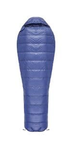 ECOOPRO Warm Weather Sleeping Bag - Portable, Waterproof, Compact Lightweight, Comfort with Compression Sack - Great for Outdoor Camping, Backpacking & Hiking-83 L x 30" W Fits Adults