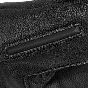 KUTOOK Ski Mittens with HIPORA Waterproof Membrane Goat Leather Gloves for Skiing Outdoor