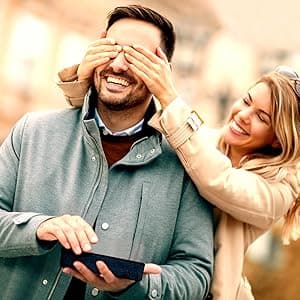 FJ FREDERICK JAMES Anniversary Gift's for Men - Engraved ‘to My Husband’ Pocket Watch | Anniversary Gift's for Him I Love You Gift for Husband for Birthday I Valentines