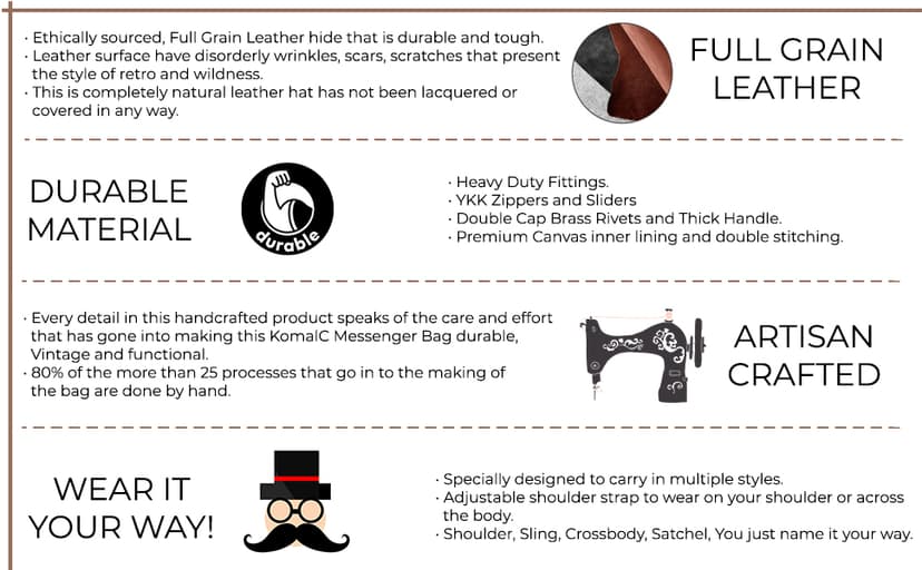 Leather briefcase 18 Inch Laptop Messenger Bags for Men and Women Best Office briefcase Satchel Bag (Tan)