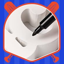 2 Pcs Coach Wood Word Marker Pen Set Coach Gift Coach Dad Gifts Coach Gifts Shelf Desk Decor Ready to Autograph(Basketball)