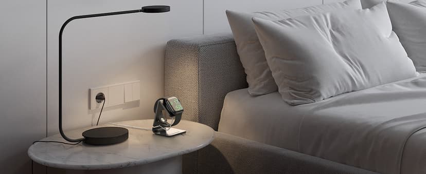 Lamicall Watch Stand for Apple Watch Magnetic Fast Charger - Desk Charging Stand Holder Dock for Apple iWatch Series SE3 SE2 Ultra 3, Series 11 10 9 8 7 6 5(49mm 46mm 45mm 44mm 42mm 41mm 40mm 38mm)