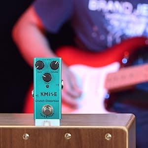 Kmise Crunch Distortion Electric Guitar Effects Pedal Mini Single Type DC 9V True Bypass