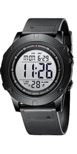 GOLDEN HOUR Fashion Business Mens Watches with Stainless Steel Waterproof Chronograph Quartz Watch for Men, Auto Date