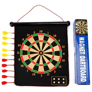 Mixi Magnetic Dart Board Outdoor Game for Kids with 12 Darts, Best Toys Gifts for Teenage Boys Girls Age 5 6 7 8 9 10 11 12 13 14 15 16 Years