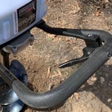 GardenTrax Earth Auger Combo 43cc 2cycle Powerhead with 8 Inch Auger Drill Bit EPA Compliant Post Hole Digger