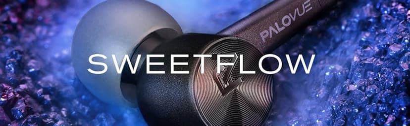 PALOVUE iPhone Headphones Earbuds Earphones wtih Lightning Connector Apple MFi Certified Compatible 14 13 12 11 Pro Max X XS XR 8 7 Plus with Microphone Controller SweetFlow Black