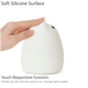 GoLine Cat Lamp, Cute Kitty Night Light, Gifts for Women Teen Girls Baby, Night Lights for Kids Bedroom, Cute Christmas Kitty Silicone Nightlights for Children Toddler.