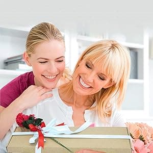 Gifts for Mom Grandma from Daughter, Unique Wooden Family Birthday Reminder Tracker Calendar Board Wall Hanging with 100 Tags, Best Gift Ideas for Christmas Birthday Mother's Day