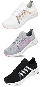 FLARUT Running Shoes Womens Lightweight Fashion Sport Sneakers Casual Walking Athletic Non Slip