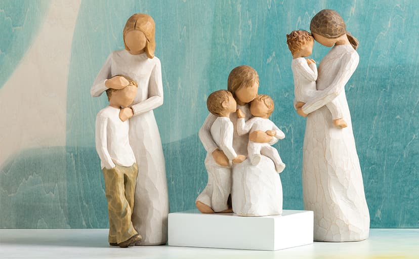 Willow Tree Quietly, Sculpted Hand-Painted Figure