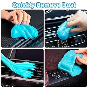 PULIDIKI Car Cleaning Gel Car Clean Putty, Universal Car Interior Cleaner Slime, Perfect Cleaning Kit Supplies, Auto Detailing Tools Accessories, Dust Remover Gifts for Men Women