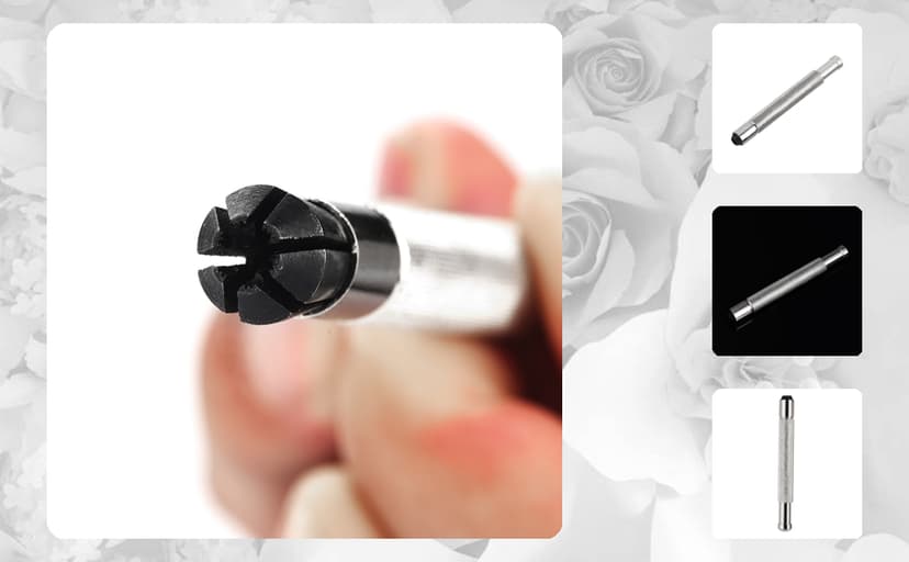 POCREATION Watch Repair Kit,3-4.5mm Handy Wristwatch Watch Crown Winder Helper Mechanical Winding Repair Tool Watch Repair Tools for Home Shop