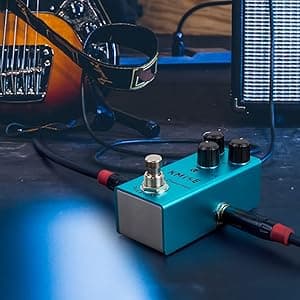 Kmise Crunch Distortion Electric Guitar Effects Pedal Mini Single Type DC 9V True Bypass