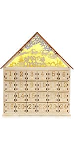 CCINEE 36pc Christmas Linen Bags with Drawstrings Christmas Burlap Goody Gift Bags with Double Jute Drawstrings, 4 designs Snowman, Santa Claus, Penguin and Reindeer