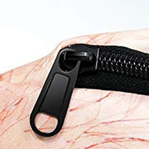 Funny Gifts White Elephant Gifts, Wisedom Gag Gifts Dad Bag Fanny Pack & 3D Beer Belly Waist Pack Waterproof For Women Men Christmas Stocking Stuffers for Men (Thin Hair)