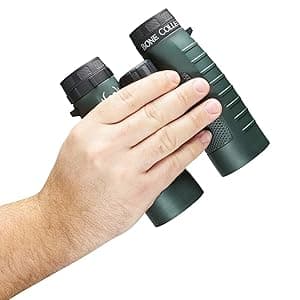 Bushnell Binocular Bundle: Trophy XLT 10x42 Binoculars (Bone Collector Edition) + Deluxe Binocular Harness