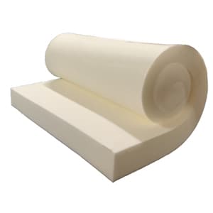 GoTo Foam 1" Height x 24" Width x 72" Length 44ILD (Firm) Upholstery Cushion Made in USA