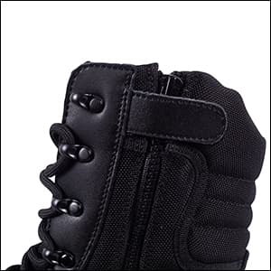 RIELD Men's Military Tactical Work Boots Side Zipper Jungle Army Combat Boots