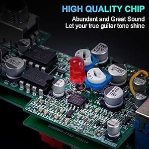 Kmise Crunch Distortion Electric Guitar Effects Pedal Mini Single Type DC 9V True Bypass