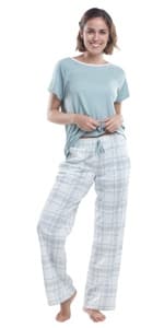 Incredibly Soft Pima Cotton Women's Pajamas Set - The Long Sleeve Set