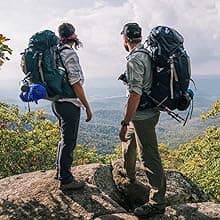 ECOOPRO Warm Weather Sleeping Bag - Portable, Waterproof, Compact Lightweight, Comfort with Compression Sack - Great for Outdoor Camping, Backpacking & Hiking-83 L x 30" W Fits Adults