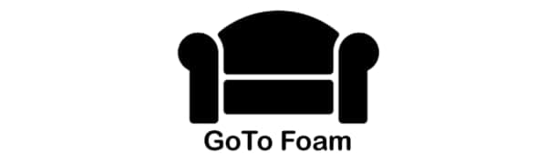 GoTo Foam 1" Height x 24" Width x 72" Length 44ILD (Firm) Upholstery Cushion Made in USA
