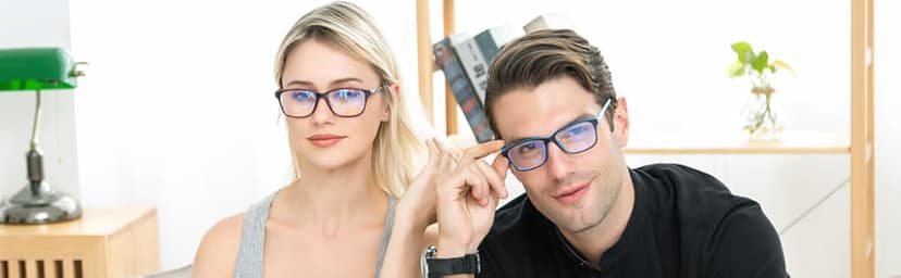 K KENZHOU Blue Light Glasses for Woman Men Bluelight Blocking Glasses for Computer Gaming Phones,Anti Eye Strain & UV Glare