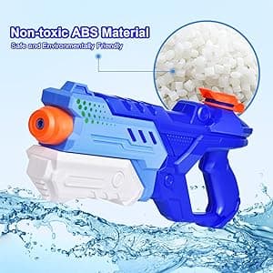 Quanquer 3 Pack Water Guns for Kids Adults - 600CC Squirt Water Toy Gun Super Blaster Soaker Long Range High Capacity Swimming Pool Beach Outdoor Fighting Toy for Boys Girls (Blue)