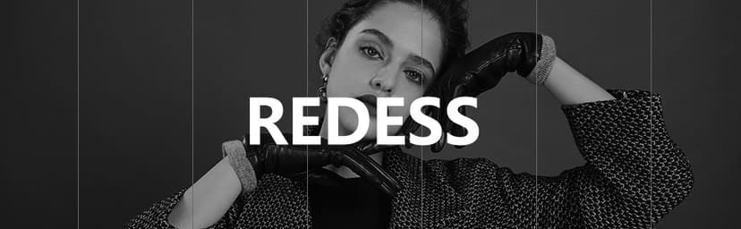 REDESS Winter Leather Gloves for Women, Wool Fleece Lined Warm Gloves, Touchscreen Texting Thick Thermal Snow Driving Gloves