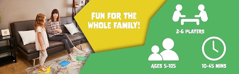 The Original The Floor is Lava! Game by Endless Games - Interactive Game For Kids And Adults - Promotes Physical Activity - Indoor And Outdoor Safe