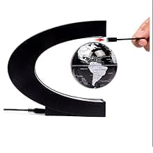 Magnetic Levitation Floating Rotating World globe for children With Colored Lamp And Touch Switch For Men Boss Cool home/Office Decor unique Gifts Or Kids Desk Tech accessories Gadget teenage Toys