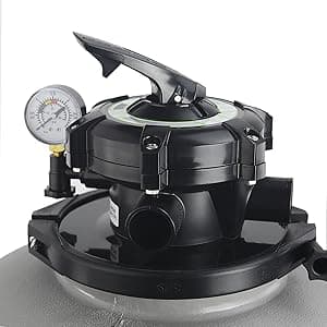 XtremepowerUS High-Flo Sand Filter Pump System 13" Filter Tank 10,000 Gal Above Ground Pool 3/4HP Pool Pump 2400GPH Flow