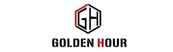 GOLDEN HOUR Mens Watch Fashion Sleek Minimalist Quartz Analog Mesh Stainless Steel Waterproof Chronograph Watches for Men with Auto Date